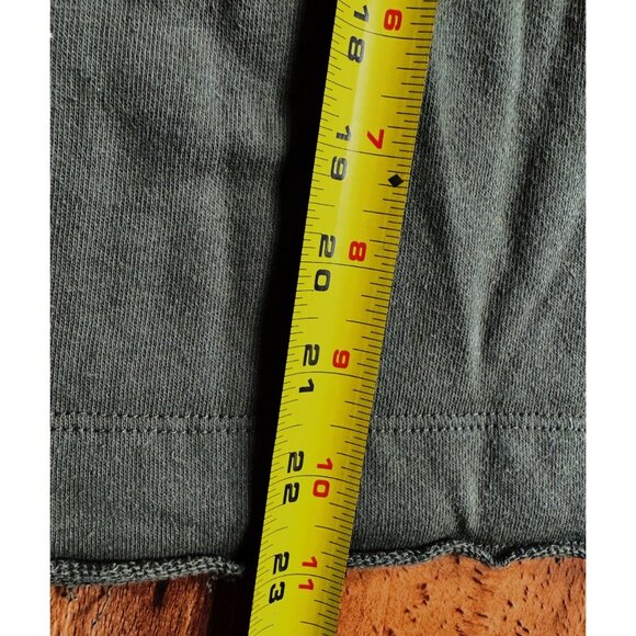 Calvin Klein Jeans MSRP $66 Distressed Sweatshirt Green Long Sleeve Top 2X NEW - Picture 6 of 7